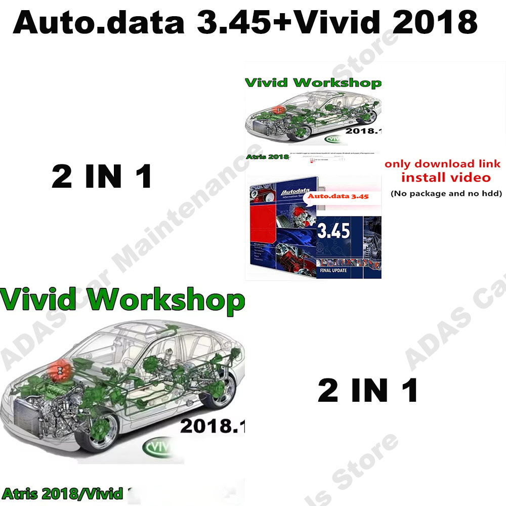 Workshop Electric Tools - Hot Autodata 3.45 Car Maintenance Tools