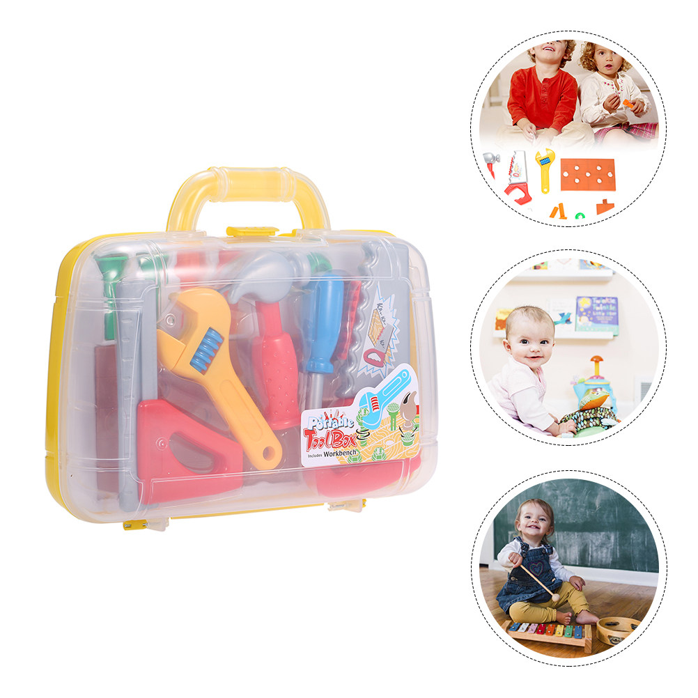 Tools Workshop For Kids - 1Set Plastic Tool Box Kid Tool