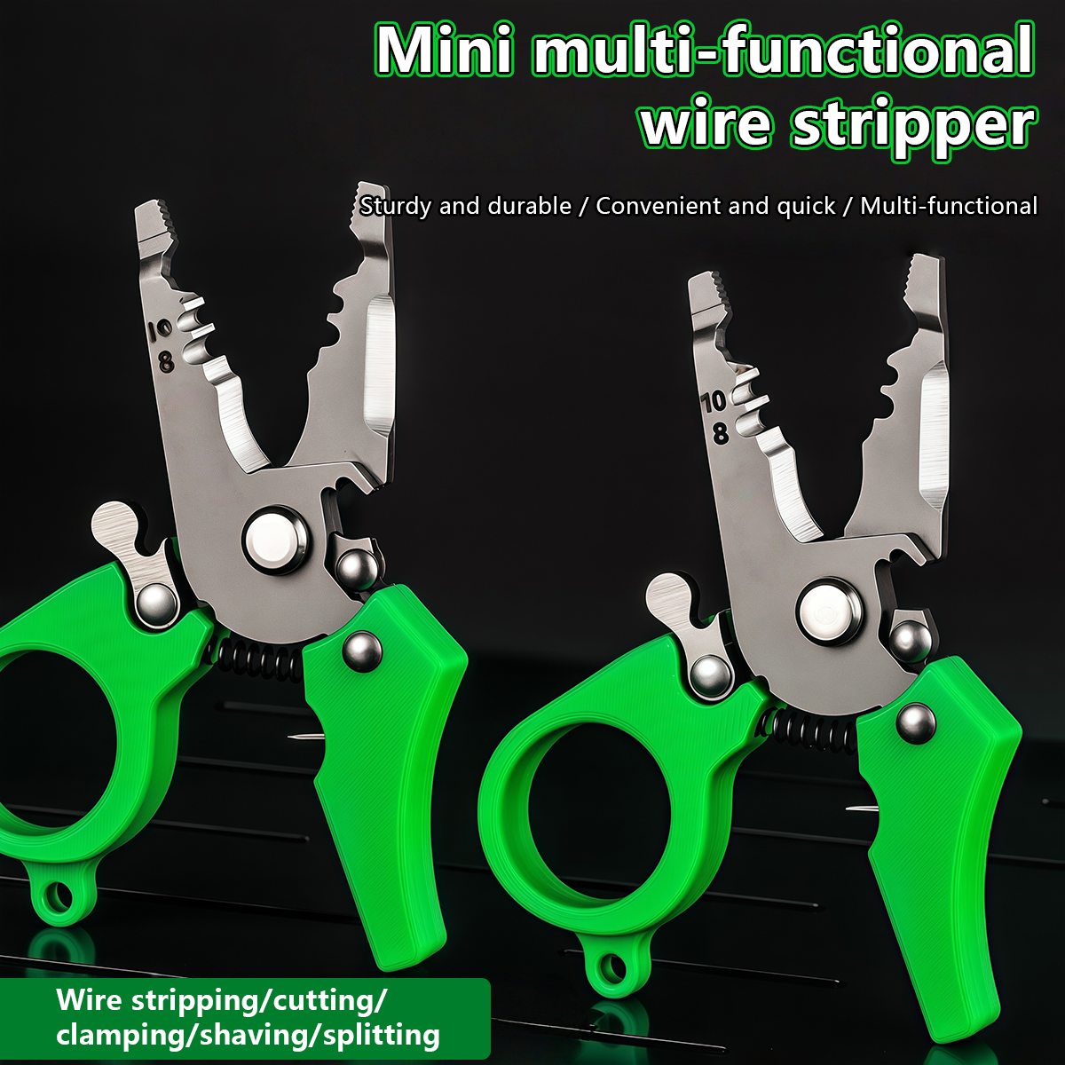 Workshop Tools Sale - Mini Wire Strippers Pliers Multi-Function Pocket-Sized