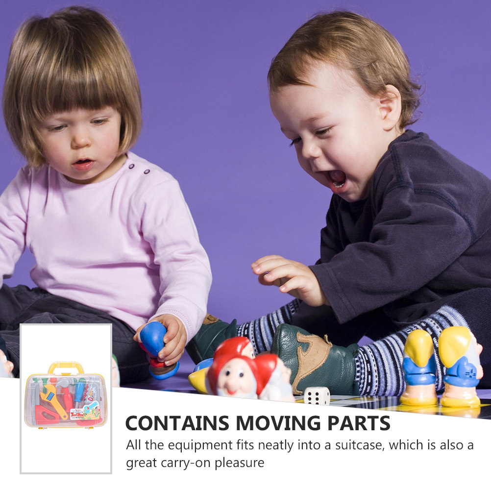 Tools Workshop For Kids - 1Set Plastic Toolbox Kid Tool Set