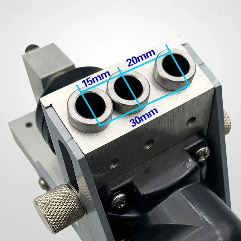 Pocket Hole Drill Guide Jig Ki - Dowel Jig Kit ulasan dan harga
