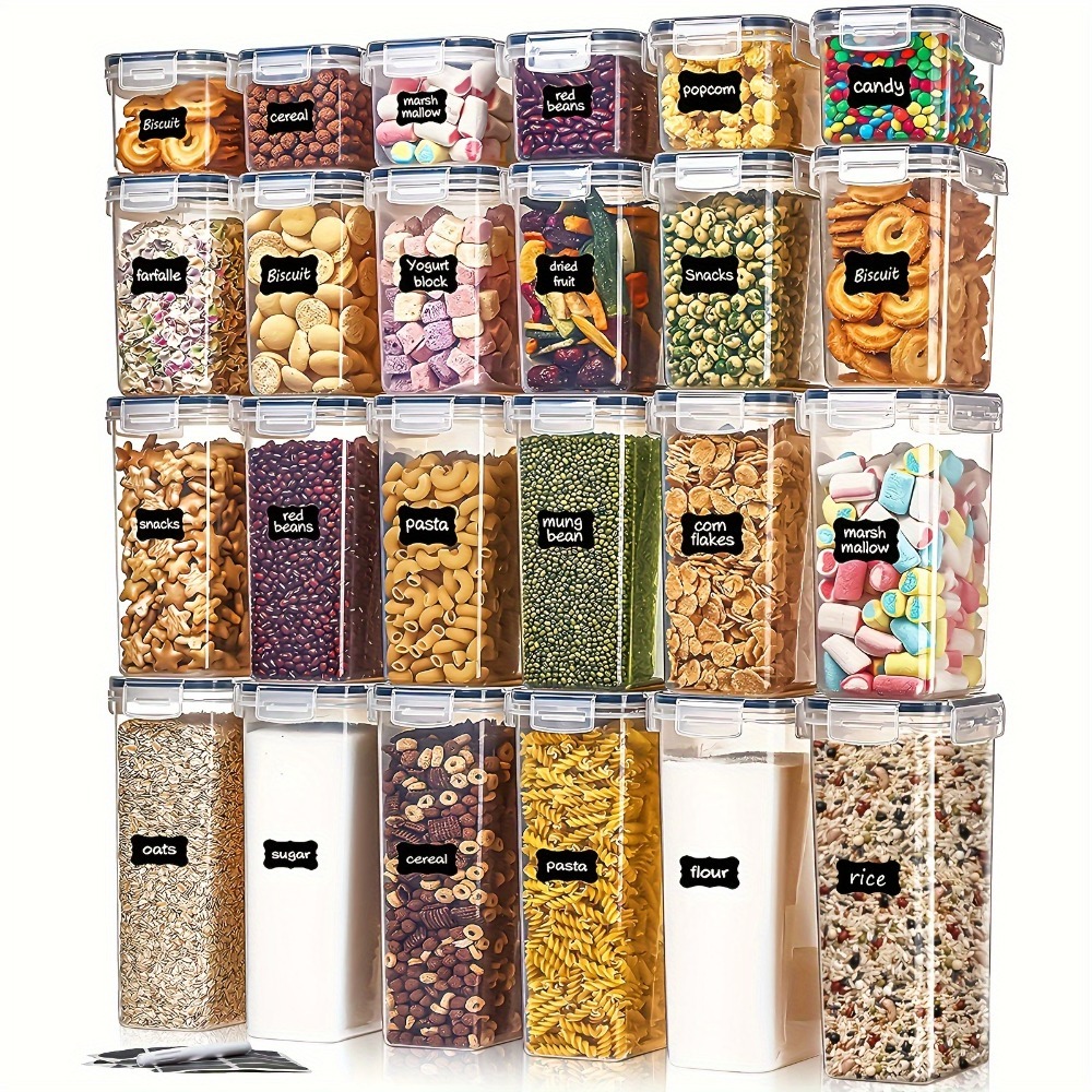 24Pcs Food Storage Containers  - Tool Chest Cabinet ulasan dan harga