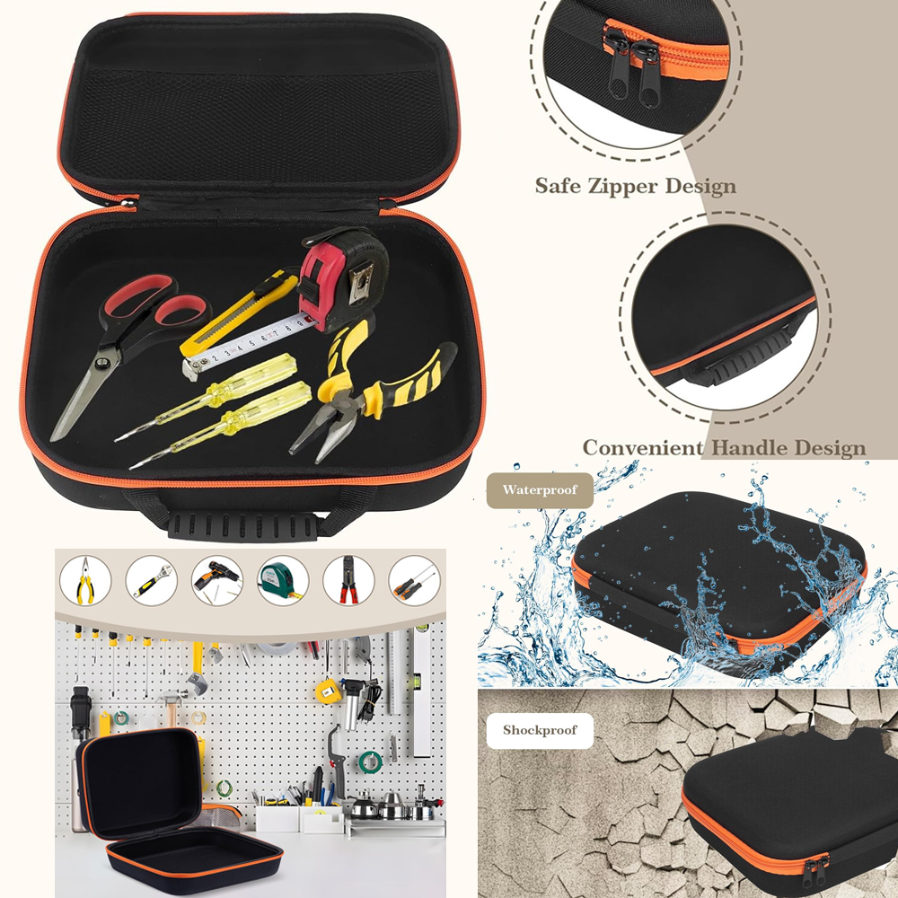 Hard Shell Storage Box Waterpr - Workshop Electric Tools ulasan dan harga