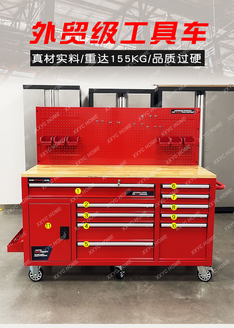 AAUS Tool Cart Cart Heavy Work - Hand Tools Maintenance Workshop ulasan dan harga