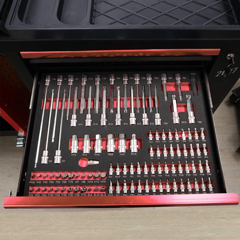 7 Drawer Tool Trolley With 273 - Mechanical Tools In Workshop ulasan dan harga