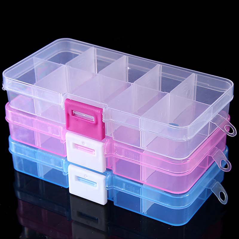 10 Grids Nails Art organizer b - Tool Chest Cabinet ulasan dan harga