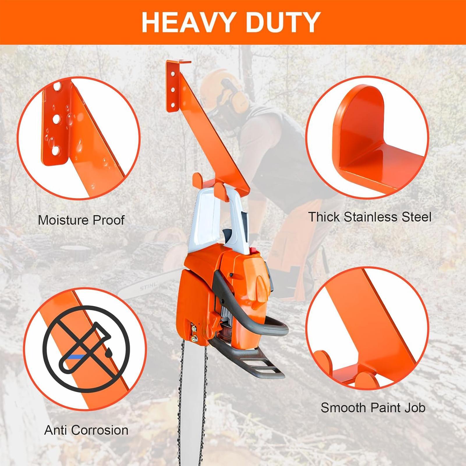Chainsaw Wall Mount Stainless  - Workshop Tools Display ulasan dan harga