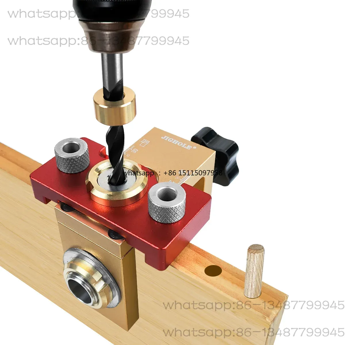 3 in 1 Dowel Jig Drill Kit - W - Dowel Jig Kit ulasan dan harga