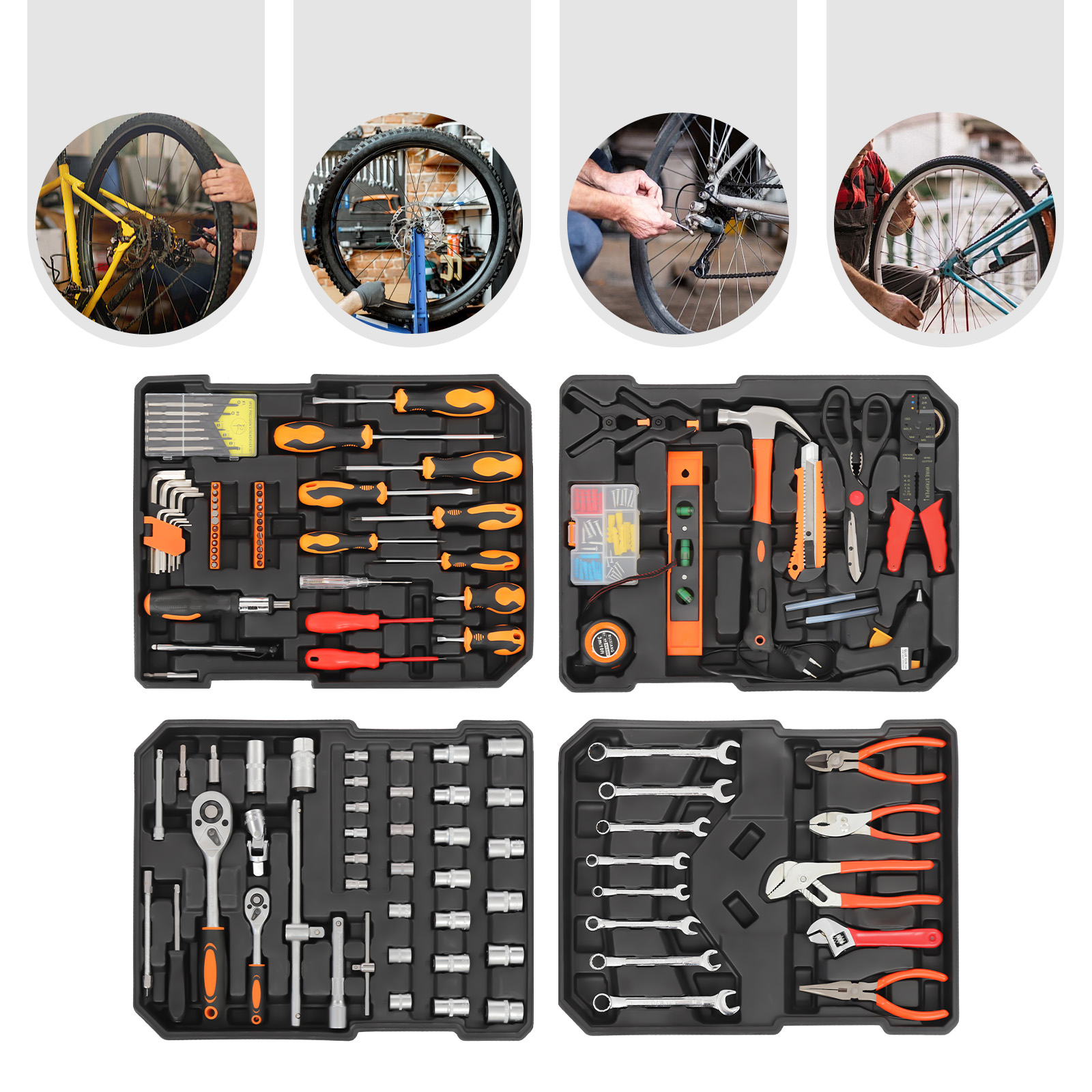 187PCS Carbon Steel Automotive - Hand Tools Maintenance Workshop ulasan dan harga