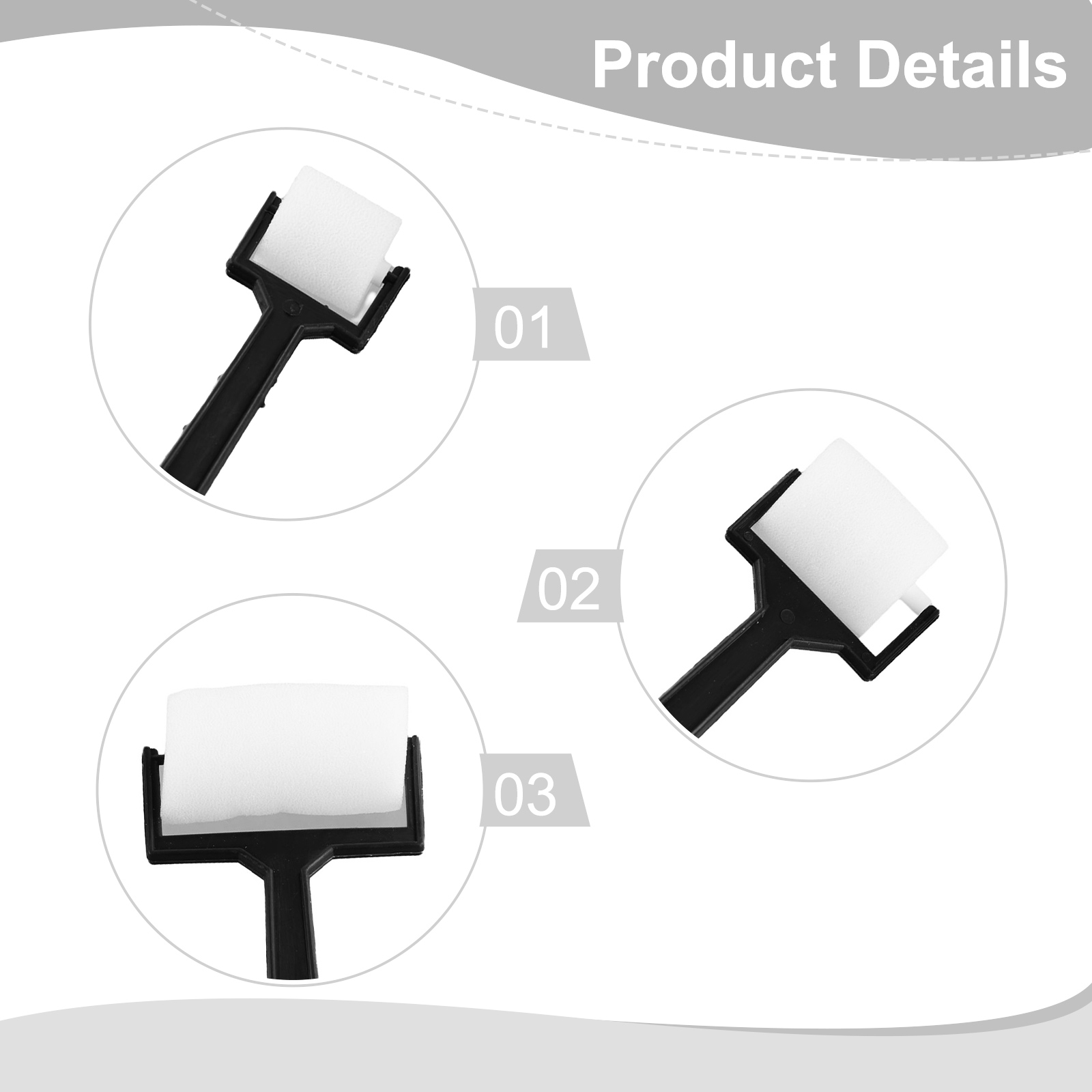 3pcs Craft Tools White Sponge  - Tools Workshop For Kids ulasan dan harga