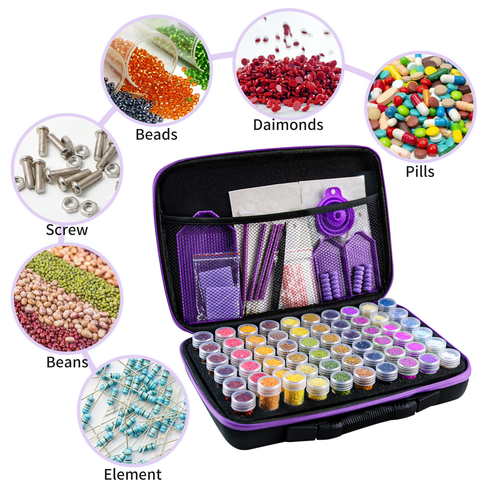 30/60/120 pieces diamond puzzl - Tool Chest Cabinet ulasan dan harga