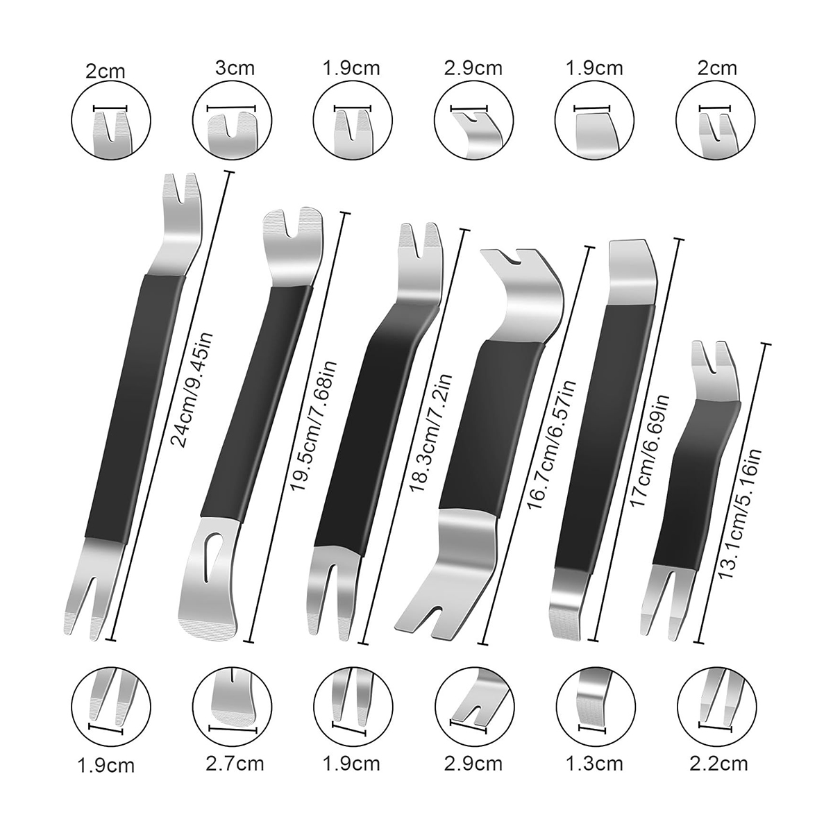 Car Trim Removal Tool Stainles - Tools In Mechanic Workshop ulasan dan harga