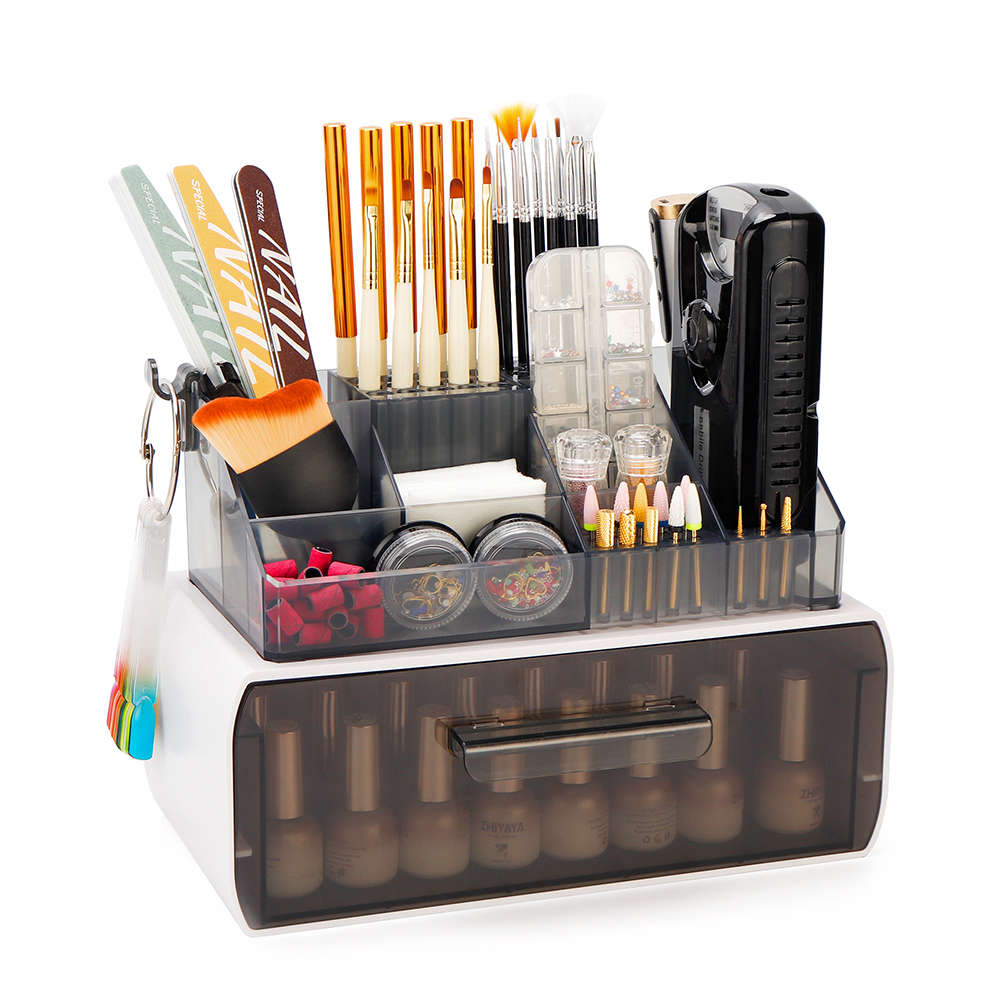 Acrylic Storage Rack Nail Art  - Tool Chest Cabinet ulasan dan harga