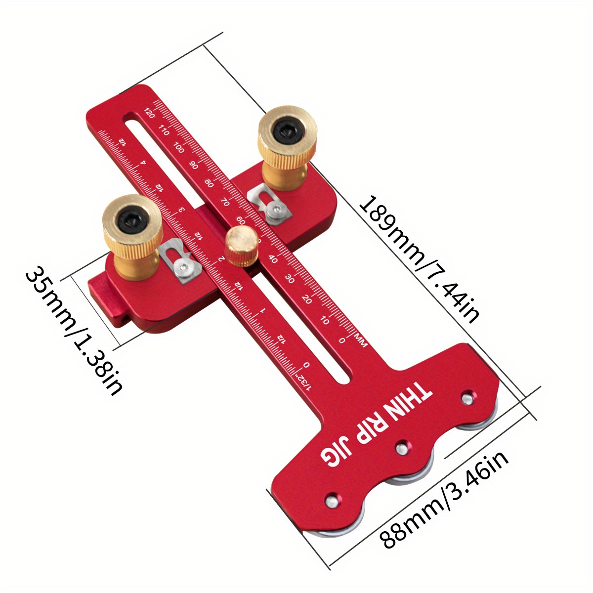 Thin Rip Table Saw Jig,3 Pulle - Dowel Jig Kit ulasan dan harga