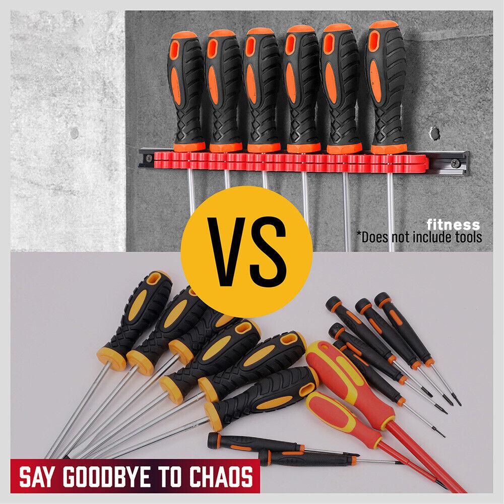 Plastic Screwdriver Holder Har - Workshop Tools Display ulasan dan harga