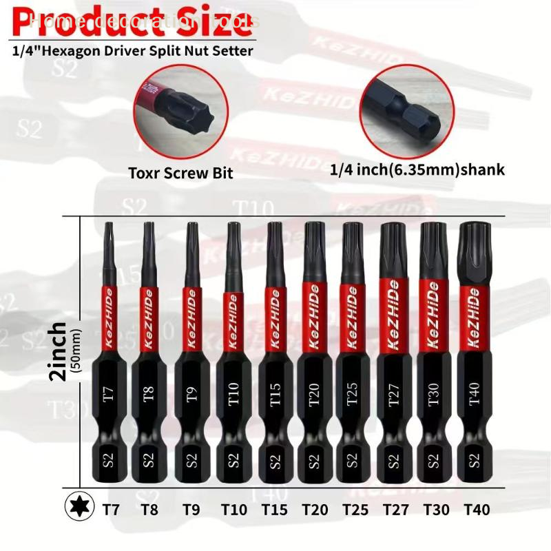 10 Piece Magnetic S2 Impact Dr - Workshop Tools Center ulasan dan harga