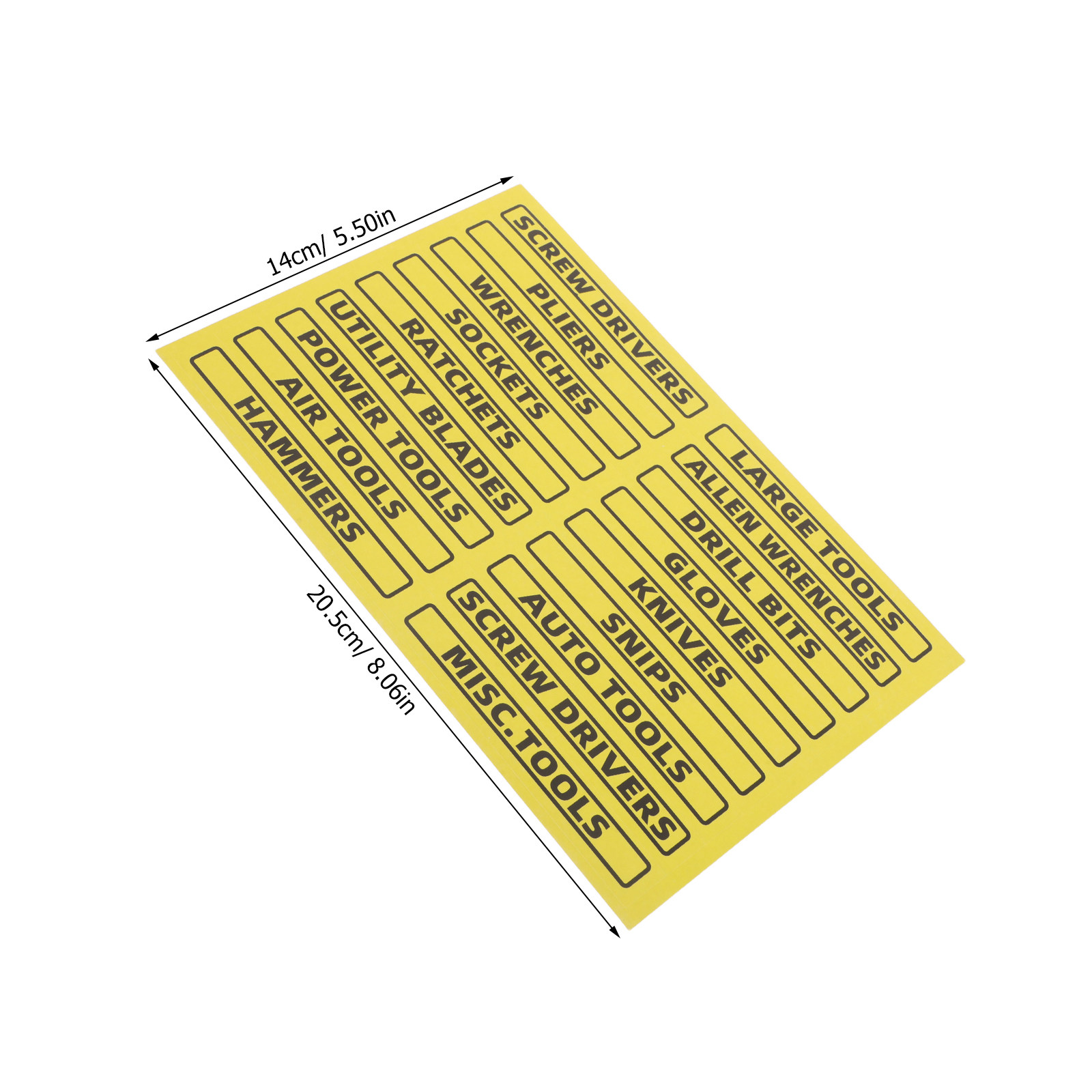 40Pcs Tool Box Identifier Labe - Marking Tools In Workshop ulasan dan harga