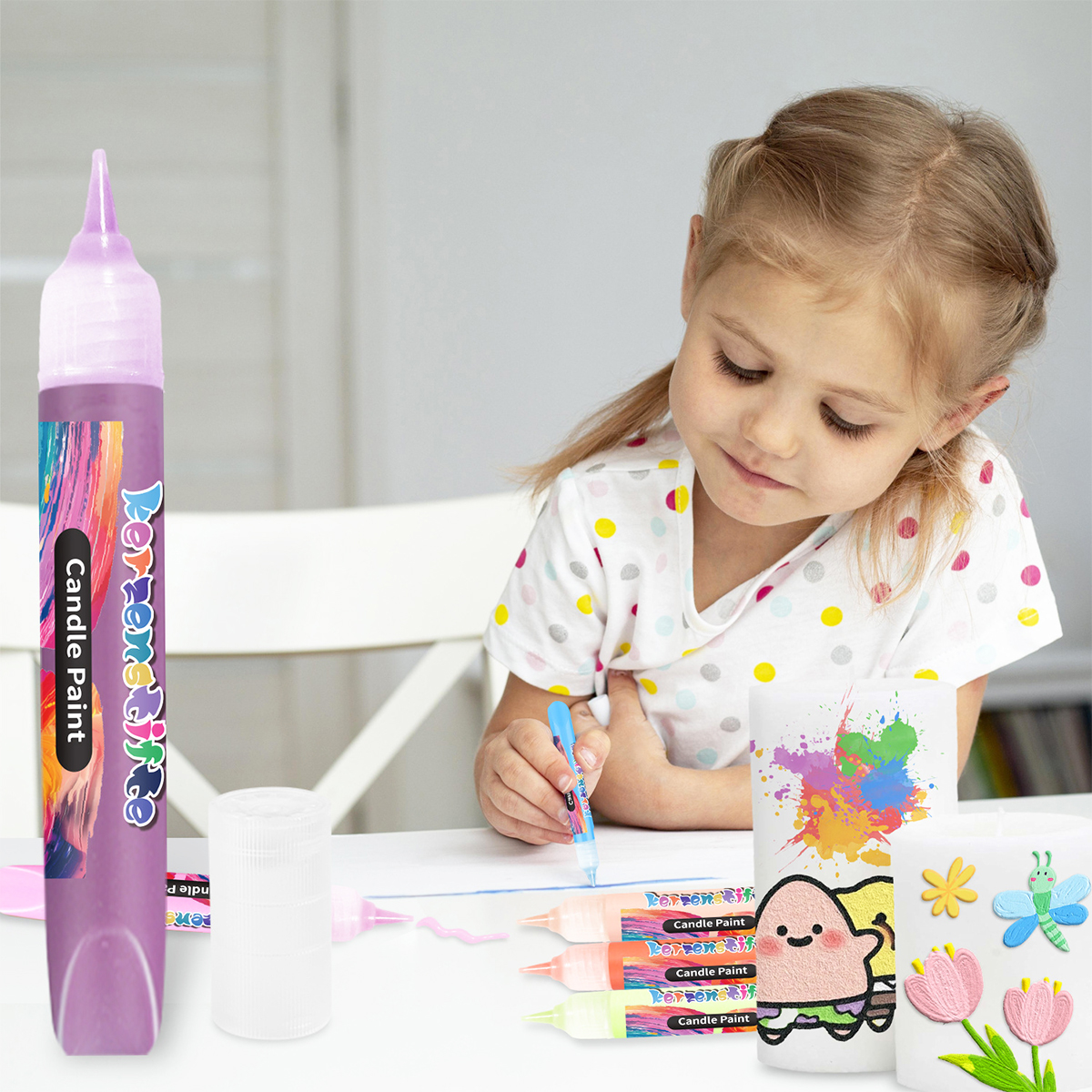 24Colors 10Ml Candle Paints Hi - Tools Workshop For Kids ulasan dan harga