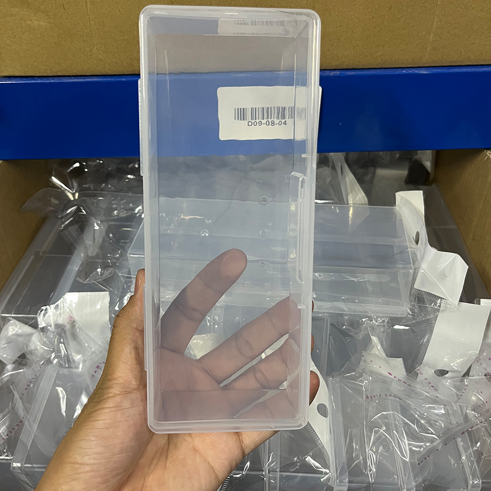 1pc Pink Transparen Nail Art S - Tool Chest Cabinet ulasan dan harga
