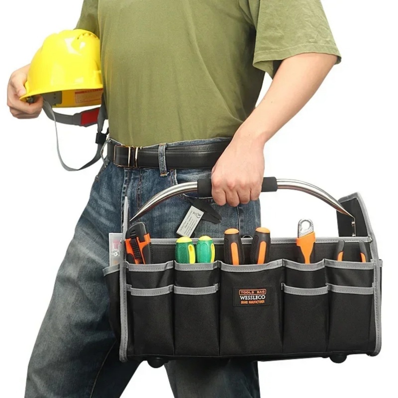 1680D Oxford Cloth Tool Bag El - Workshop Electric Tools ulasan dan harga