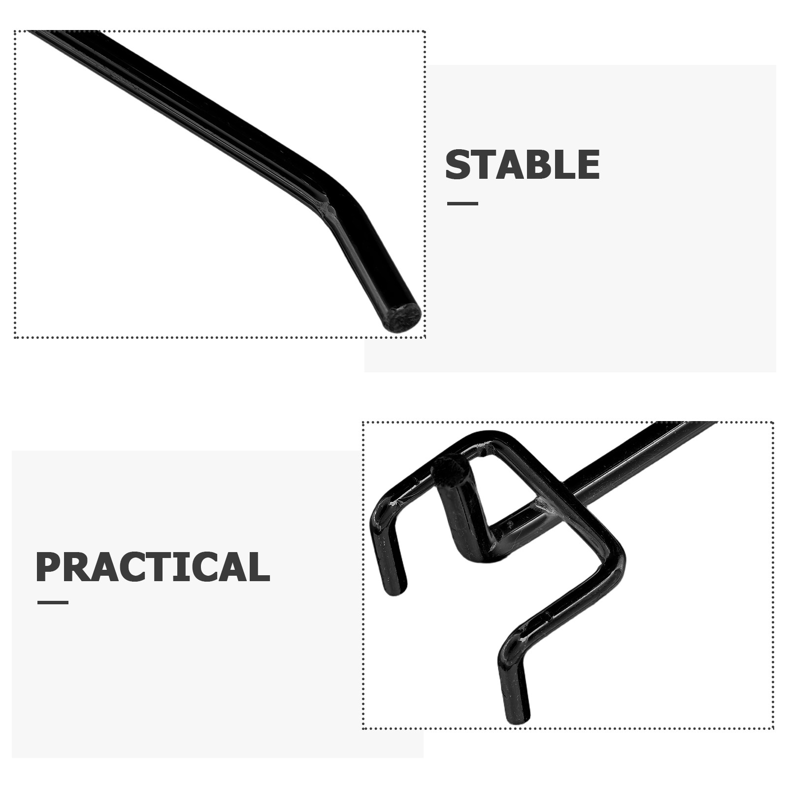 30Pcs Pegboard Hooks Heavy Dut - Workshop Tools Display ulasan dan harga