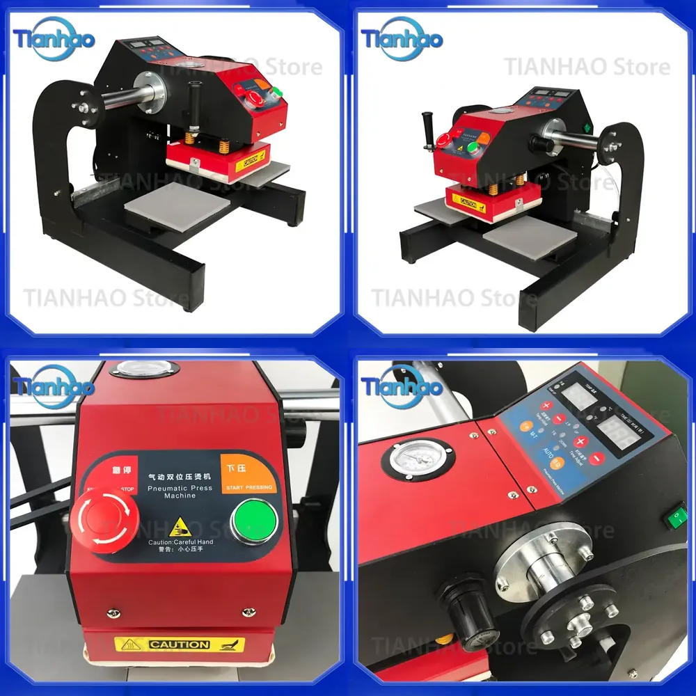 Semi-Automatic 15x15cm Pneumat - Workshop Tools Logo ulasan dan harga