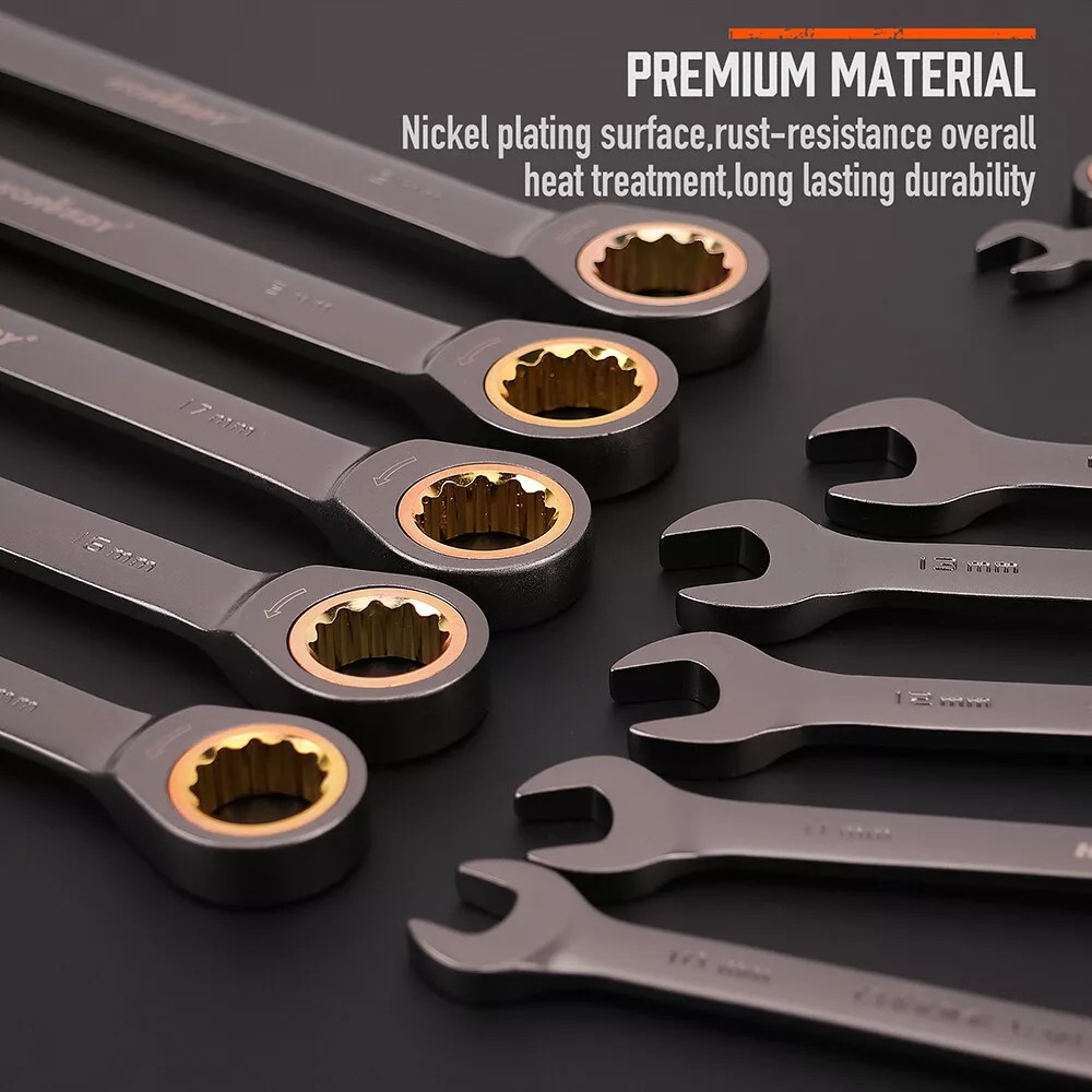 HORUSDY 12Pc Ratchet Spanner S - Workshop Tools Sale ulasan dan harga