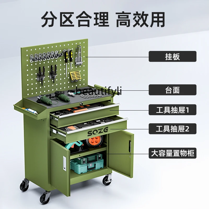 Movable Auto Repair Tool Cabin - Hand Tools Maintenance Workshop ulasan dan harga