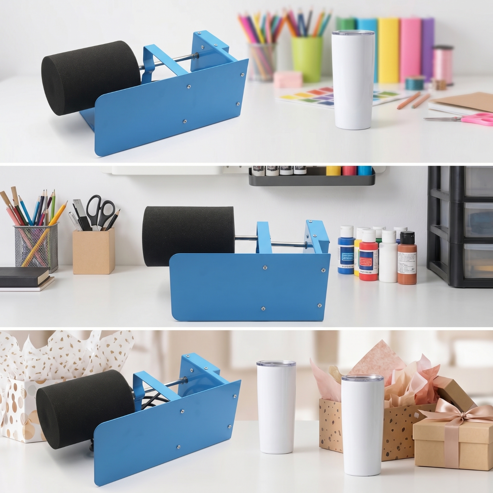 Cup Turner with Foam Roller El - Workshop Electric Tools ulasan dan harga