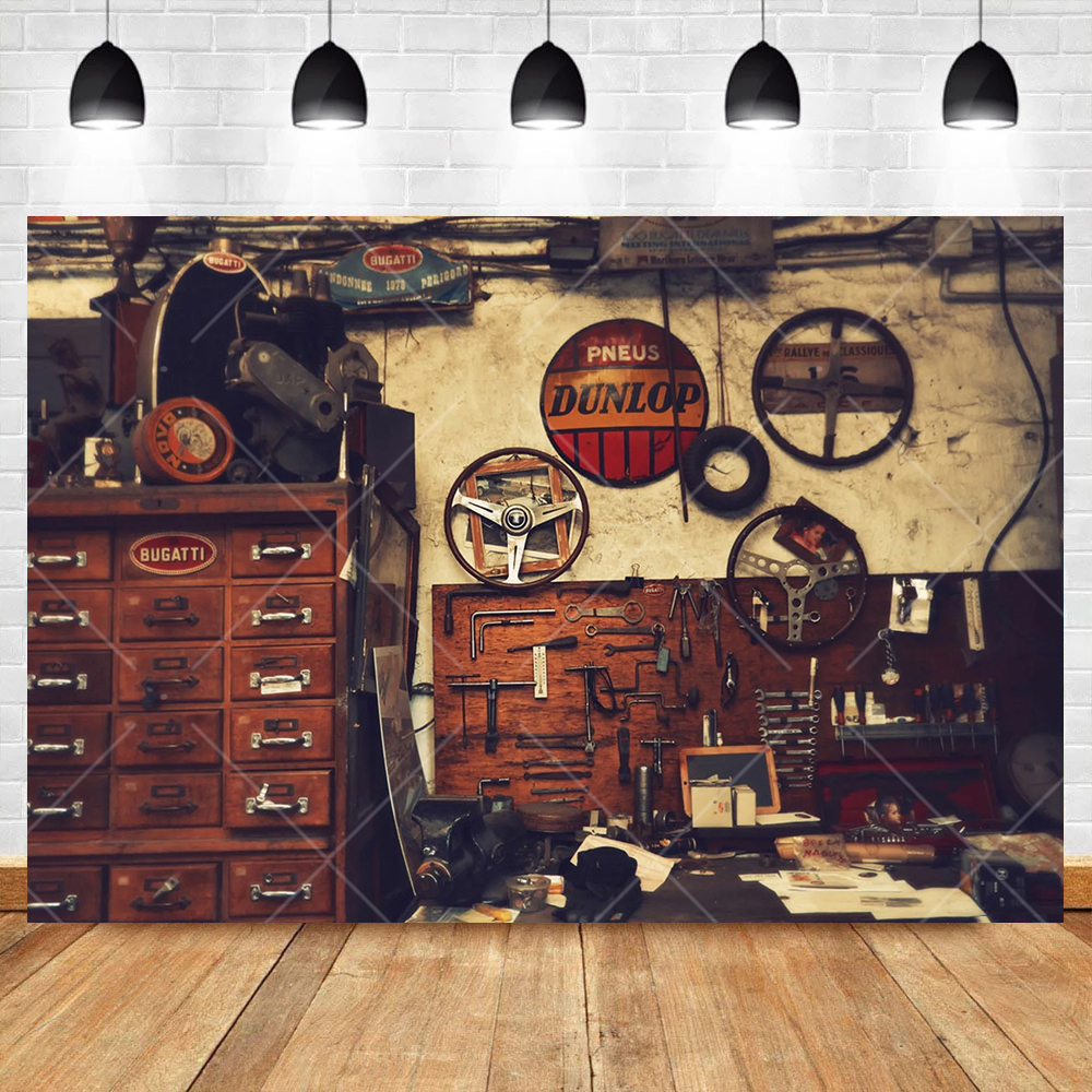 Retro Motorcycle Car Repairs G - Tools Workshop For Kids ulasan dan harga