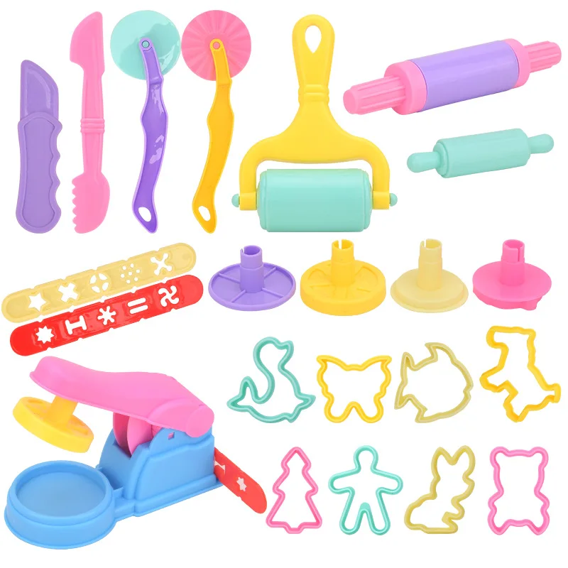 Kids DIY Play Dough Art Craft  - Tools Workshop For Kids ulasan dan harga