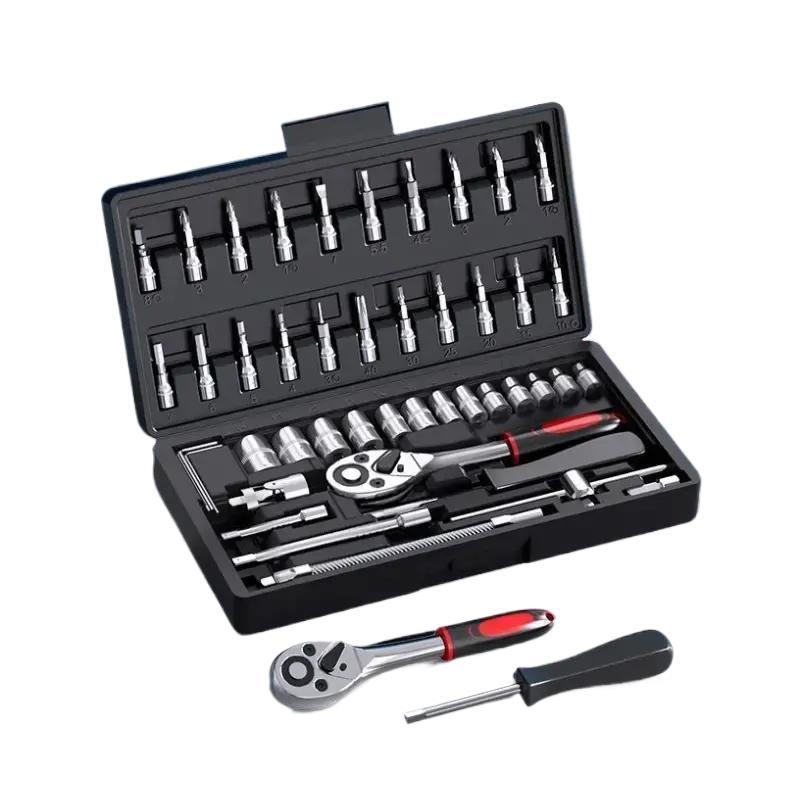 46Pcs Auto Repair Combination  - Workshop Tools Sale ulasan dan harga