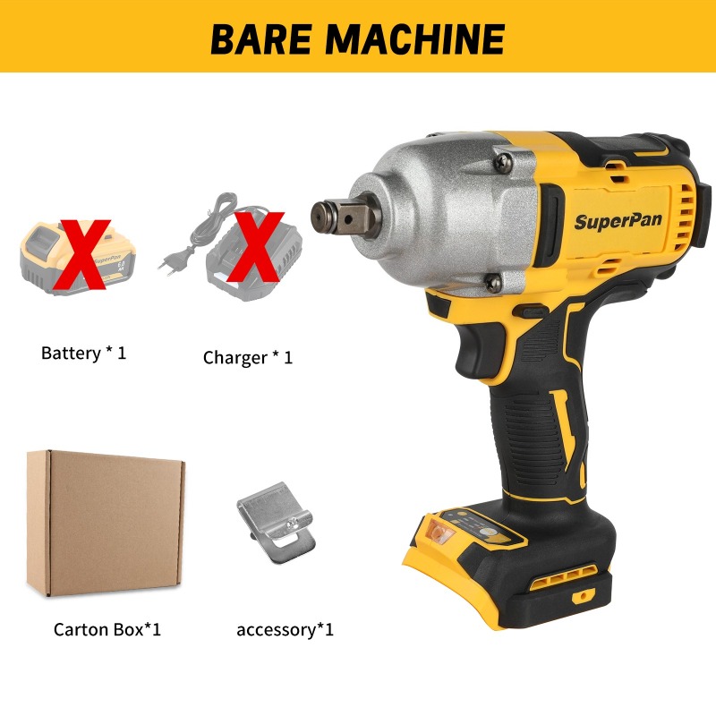 High Torque Cordless Impact Wr - Workshop Electric Tools ulasan dan harga
