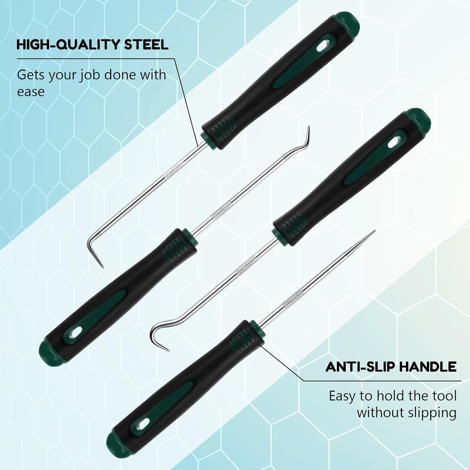 4 Pcs Pick and Hook Set Precis - Workshop Tools Kit ulasan dan harga